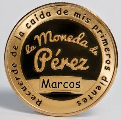 Moneda Ratón Pérez Personalizada Un Recuerdo para Niños